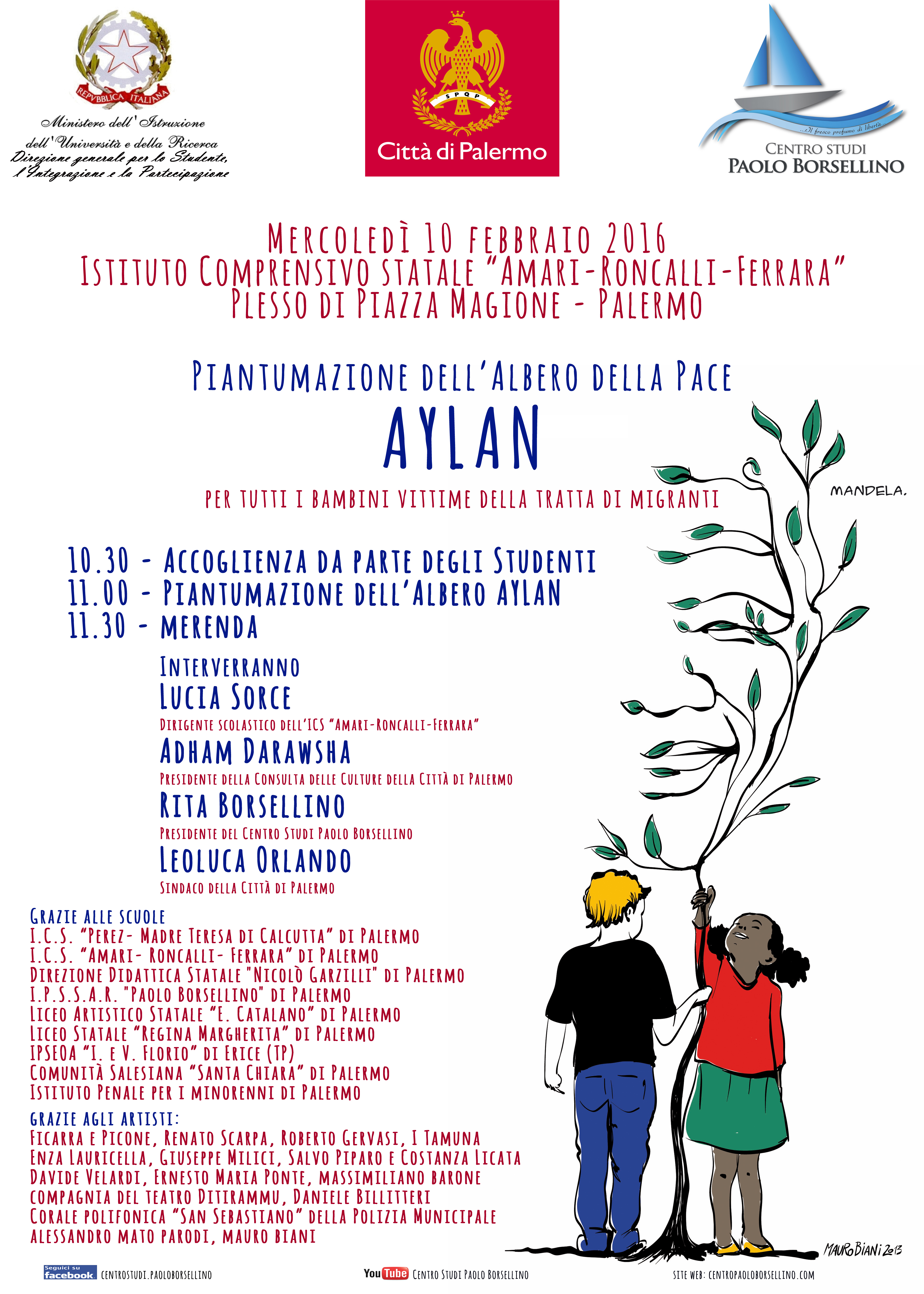 10 febbraio Albero AYLAN